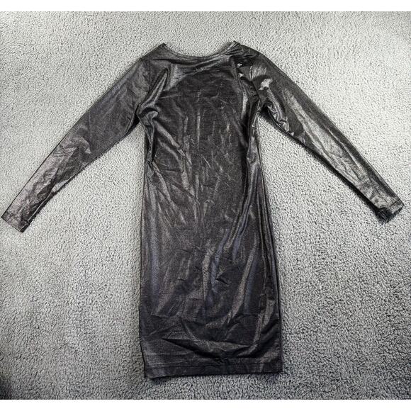 Victorias Secret Sport Dress Women Small Long Sleeve Bodycon Sheer - Picture 3 of 8